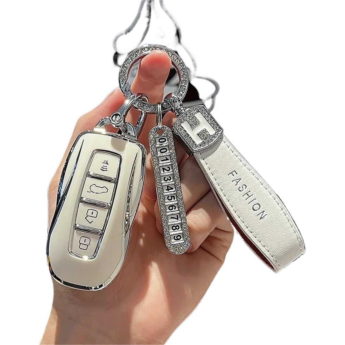 Durable Car Remote Key Fob Case Cover for 5, 6 & 7 Series