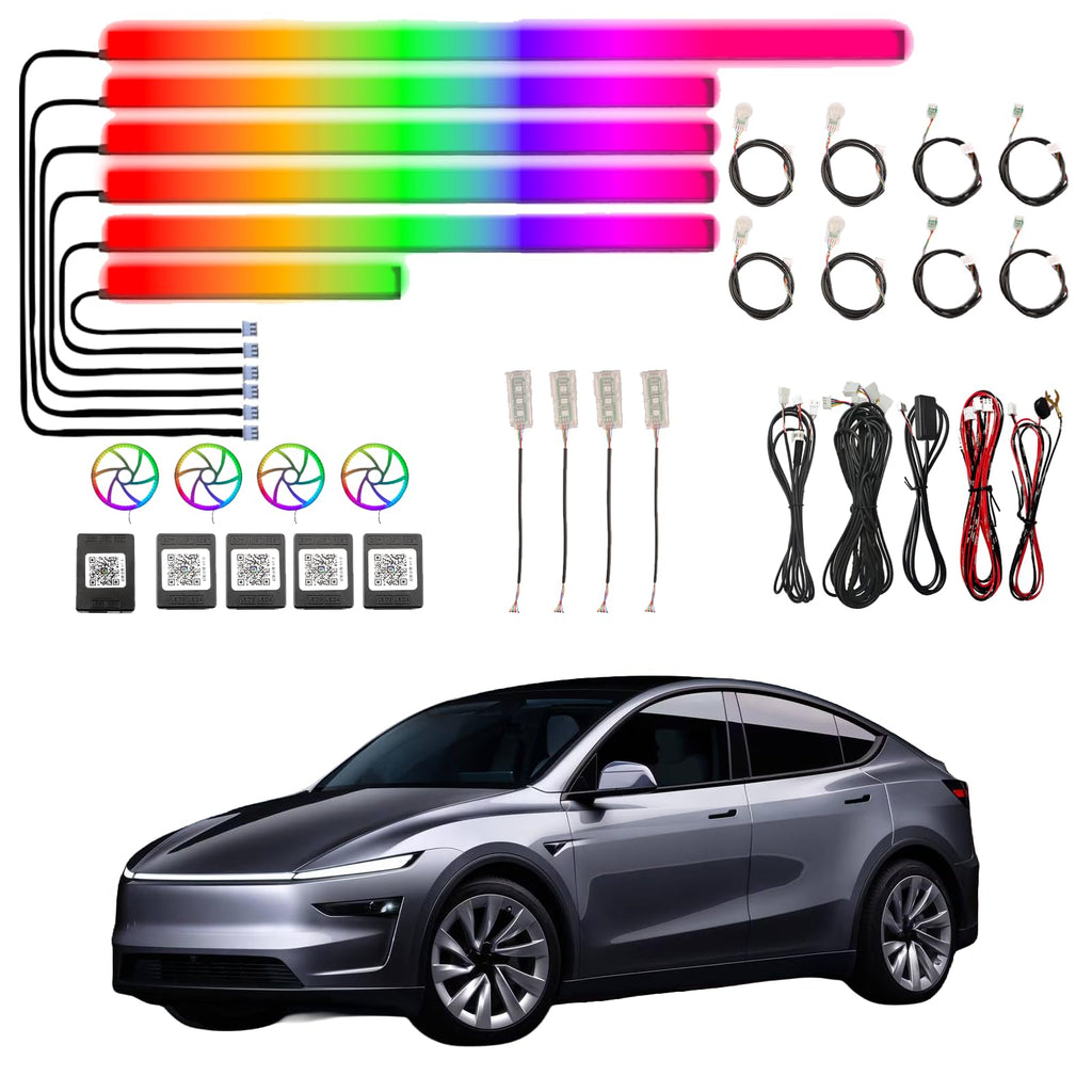 ACARLUOY 22-in-1 Interior LED Light Kit for Tesla Model Y