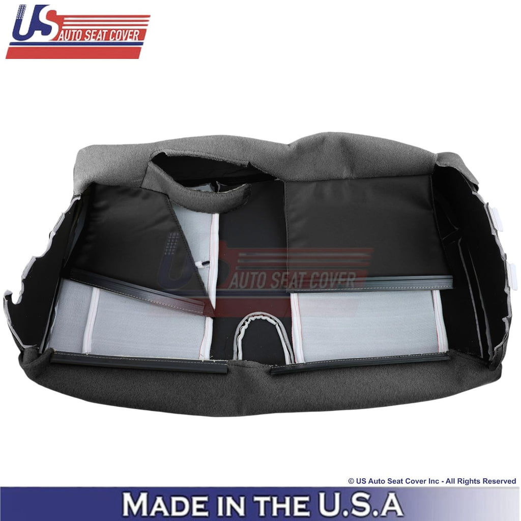 US Auto Seat Cover Genuine Leather Rear Cover for GMC Sierra Denali