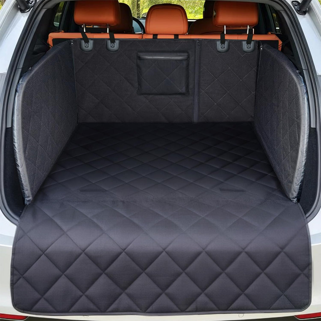 REEVAA SUV Cargo Liner for Dogs with Foam Side Walls