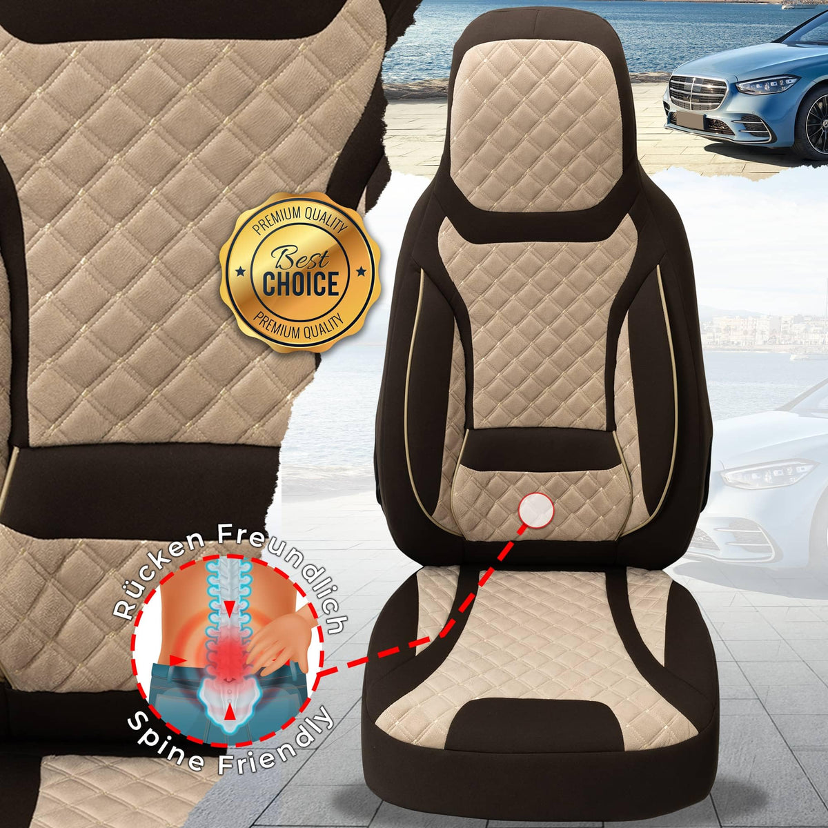 BREMER SITZBEZÜGE Custom Seat Covers for VW Golf 7 T2