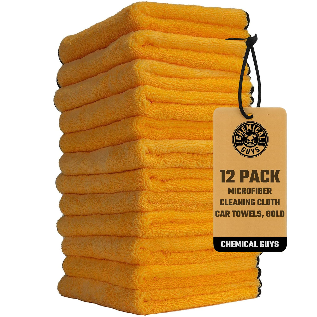 Chemical Guys Premium Microfiber Towels for Car Cleaning