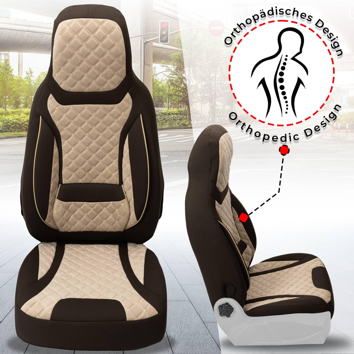 BREMER SITZBEZÜGE Custom Seat Covers for VW Golf 7 T2
