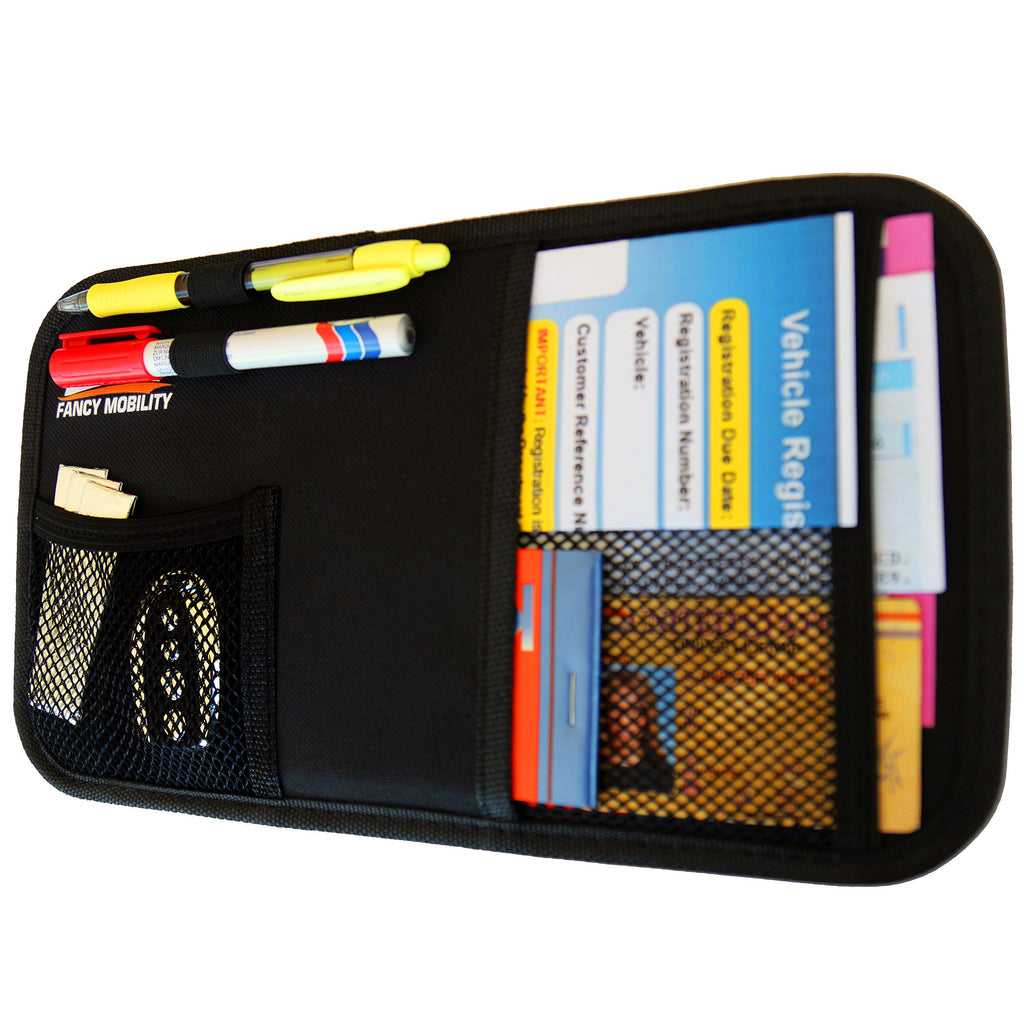 Fancy Mobility Car Sun Visor Organizer & Document Holder