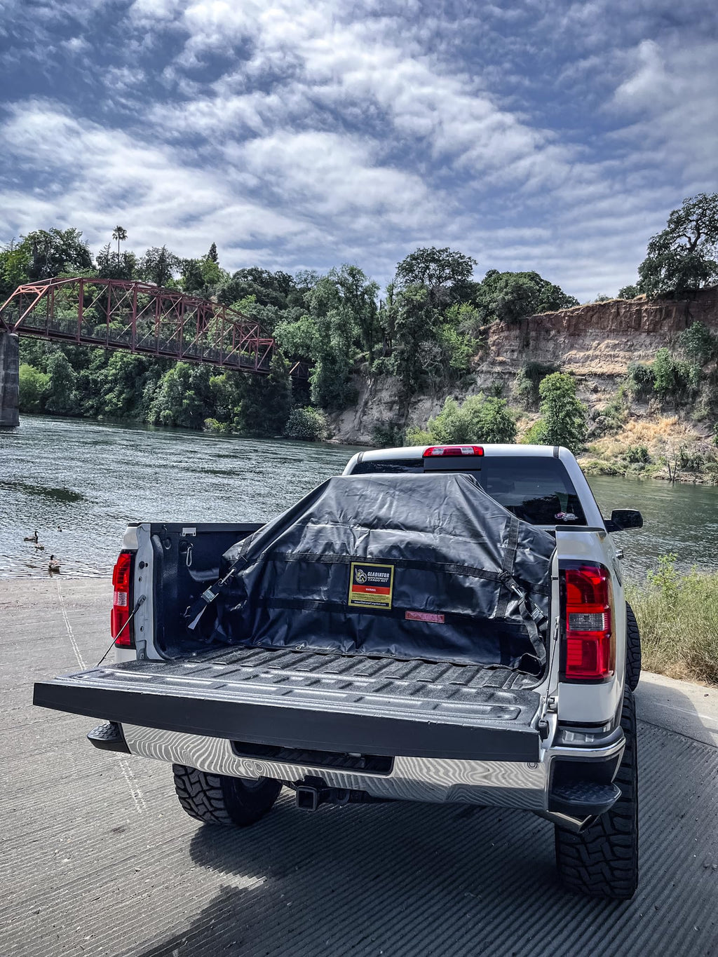 Gladiator Waterproof Heavy-Duty Cargo Net & Truck Tarp