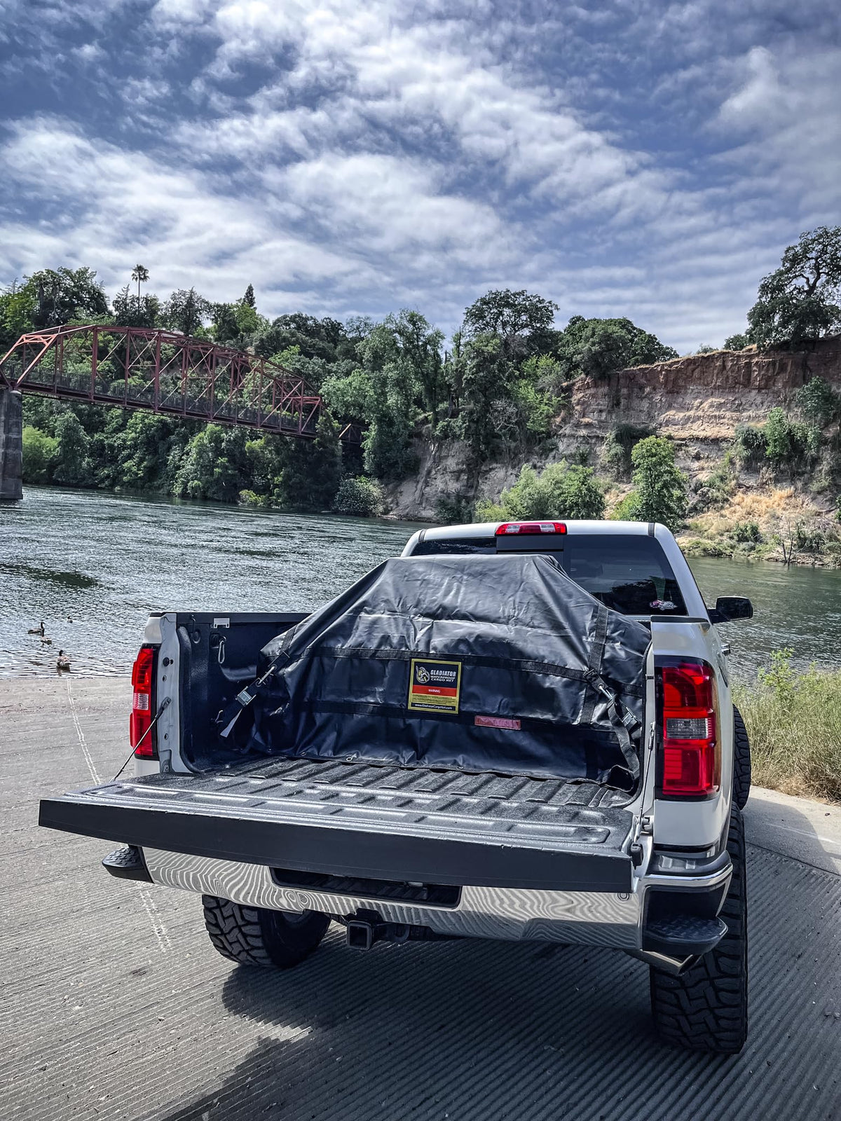 Gladiator Waterproof Heavy-Duty Cargo Net & Truck Tarp
